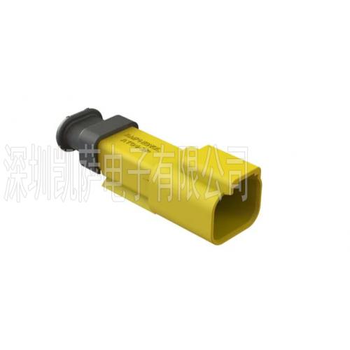 Amphenol 汽车连接器 AT04-2P-SR01YEL