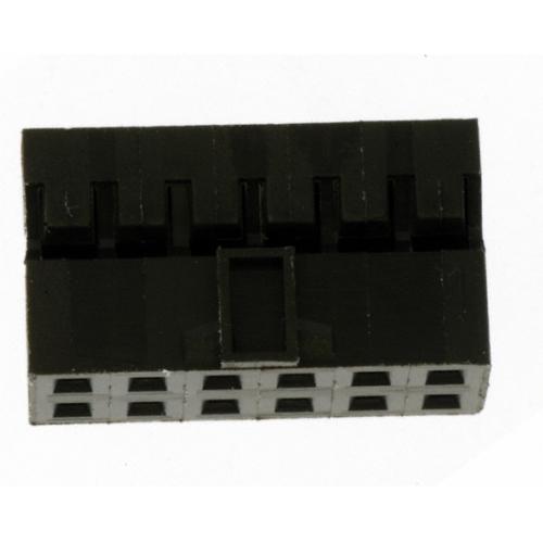 90311-012LF   Amphenol  12 矩形连接器 - 外壳 插座 黑色 0.079（2.00mm）